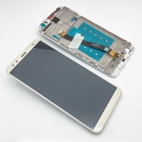Touchscreen com Display Huawei Mate 10 Lite, Nova 2i com Frame Dourado