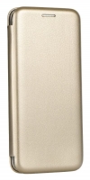 Capa Huawei P8 Lite 2017, Huawei P9 Lite 2017 Flip Book Elegance Dourado