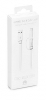 Cabo de Dados Huawei AP55s Usb Tipo C Universal Branco Original em Blister