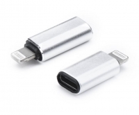 Adaptador Tipo C para Lightning Prata em Blister