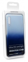 Capa Samsung Galaxy A7 2018 (Samsung A750) EF-AA750CLEGWW Silicone Azul Original em Blister