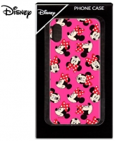 Capa Iphone X, Iphone XS Disney Minnie Licenciada Silicone Rosa em Blister