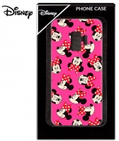 Capa Samsung Galaxy S9 (Samsung G960) Disney Minnie Licenciada Silicone Rosa em Blister