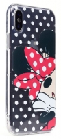 Capa Samsung Galaxy A6 Plus 2018 (Samsung A605) Silicone Minnie Mouse V3
