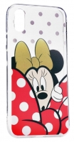 Capa Iphone X, Iphone XS Silicone Minnie Mouse V15