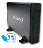 Caixa Externa para Disco 3.5  SATA USB 3.0 Biwond Preto