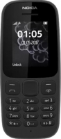 Telemóvel Nokia 105 Dual Sim Preto