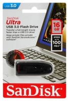 Pen Sandisk Ultra 16GB USB 3.0 em Blister