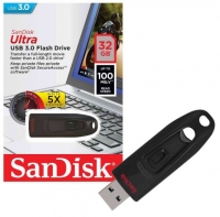 Pen Sandisk Ultra 32GB USB 3.0 em Blister