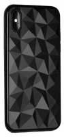 Capa Iphone XS Max Silicone Fashion  Prisma  Preto