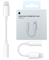 Adaptador Lightning MMX62ZM/A de Auricular Iphone 7, 7 Plus, Iphone 8, 8 Plus, Iphone X, Xs Jack 3.5mm Original em Blister