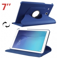 Capa Samsung Galaxy Tab A7 2016 7  (Samsung T280, Samsung T285)  Flip Book  Azul