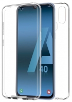 Capa Samsung Galaxy A40 (Samsung A405)  360 Full Cover Acrilica + Tpu  Transparente