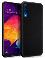 Capa Samsung Galaxy A50 (Samsung A505) Silicone  SOFT  Preto Opaco