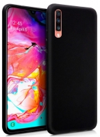 Capa Samsung Galaxy A70 (Samsung A705) Silicone  Soft  Preto