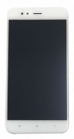 Touchscreen com Display Xiaomi Mi A1 com Frame Branco