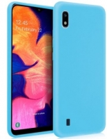Capa Samsung Galaxy A30 (Samsung A305), Samsung Galaxy A20 (Samsung A205) Silicone  MAT  Azul Claro