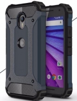 Capa Samsung Galaxy A30 (Samsung A305), Samsung Galaxy A20 (Samsung A205)  Armor Hard Case  Preto/Azul