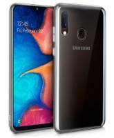Capa Samsung Galaxy A20e (Samsung A202) Silicone 0.5mm Transparente