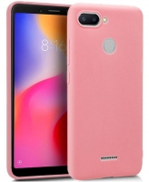 Capa Xiaomi Redmi 6 Silicone Rosa Opaco