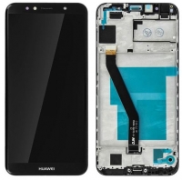 Touchscreen com Display e Frame Huawei Y6 2018, Honor 7A Preto