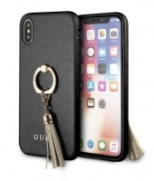 Capa Iphone X, Iphone XS GUESS GUHCPXRSSABK com Anel Preto em Blister