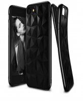 Capa Huawei Y5 2019, Honor 8S Silicone Fashion  Prisma  Preto