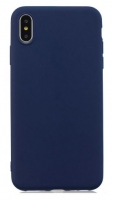 Capa Samsung Galaxy A10 (Samsung A105) Silicone  MAT  Azul Opaco