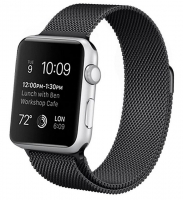 Bracelete Apple Watch Series 1 / 2 / 3 / 4 (38 / 40 mm) Metal Preto