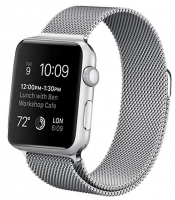 Bracelete Apple Watch Series 1 / 2 / 3 / 4 (38 / 40 mm) Metal Prateado