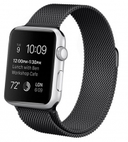 Bracelete Apple Watch Series 1 / 2 / 3 / 4 (42 / 44 mm) Metal Preto