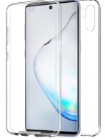 Capa Samsung Galaxy Note 10 Plus (Samsung N975)  360 Full Cover Acrilica + Tpu  Transparente
