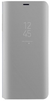 Capa Samsung Galaxy S9 (Samsung G960) Flip Book Clear View Prateada Compativel