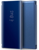 Capa Samsung Galaxy Note 10 (Samsung G970) Flip Book Clear View Azul Compativel