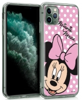 Capa Iphone 11 Pro Max 6.5  Disney Minnie Rosa Licenciada Silicone em Blister