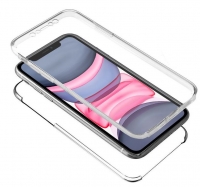 Capa Iphone 11 6.1   360 Full Cover Acrilica + Tpu  Transparente