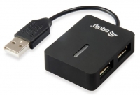 Adaptador LIFE 4 Portas USB 2.0 Hub (128952)