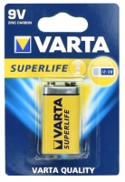 Pilha Varta SuperLife 9V