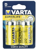 Pilhas Varta SuperLife R20 (Pack 2)