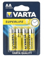 Pilhas Varta SuperLife R6 AA (Pack 4)