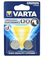 Pilhas Varta Lithium 3V CR2025 (Pack 2)