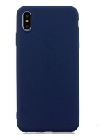 Capa Samsung Galaxy A40 (Samsung A405) Silicone  MAT  Azul Opaco