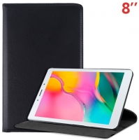 Capa  Flip Book  Samsung Galaxy Tab A 2019 8  (Samsung T290, Samsung T295) Preto em Blister