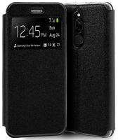 Capa Xiaomi Redmi 8 / Redmi 8A  Flip Book  com Janela Preto