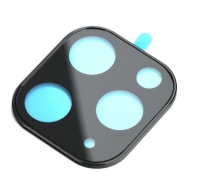 Embelezador de Camara com Aro Preto Iphone 11 Pro e Vidro Preto