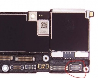 Conetor FPC (Socket on Board) de Flex Rede GSM Iphone X