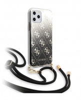 Capa Iphone 11 6.1  GUESS Preto c/Cordão GUHCN61WO4GBK em Blister