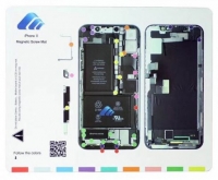 Tapete Magnetico de Parafusos para Reparação Iphone X