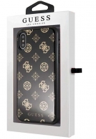 Capa Iphone X, Iphone XS GUESS Double Glitter Preto em Blister