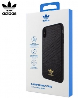 Capa Iphone XS Max ADIDAS Logo (Dourado) e Preto